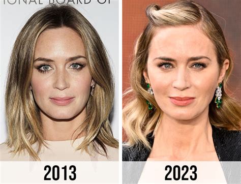 emily blunt before after.